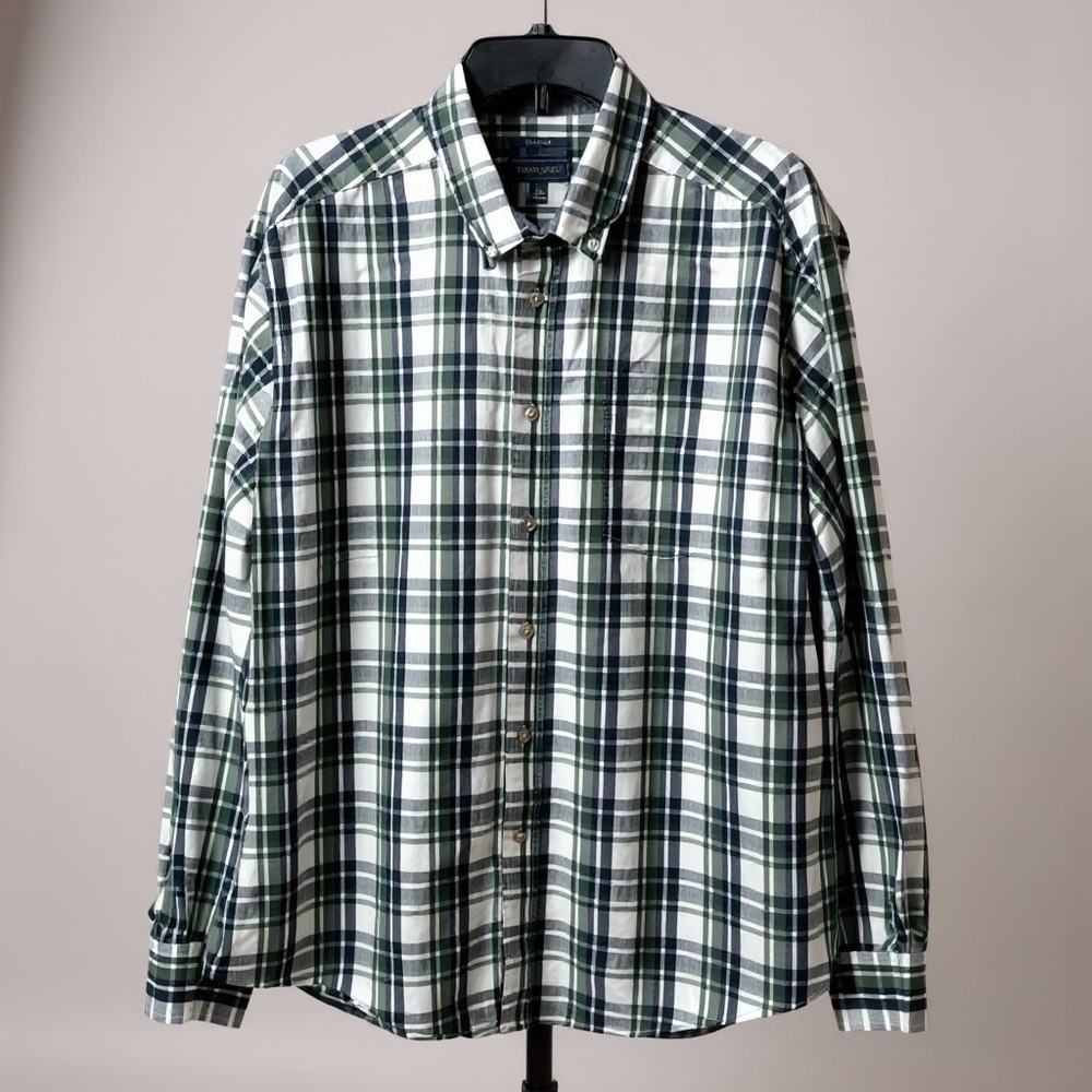 Mason James Men’s Long Sleeve Stretch Shirt Size XL